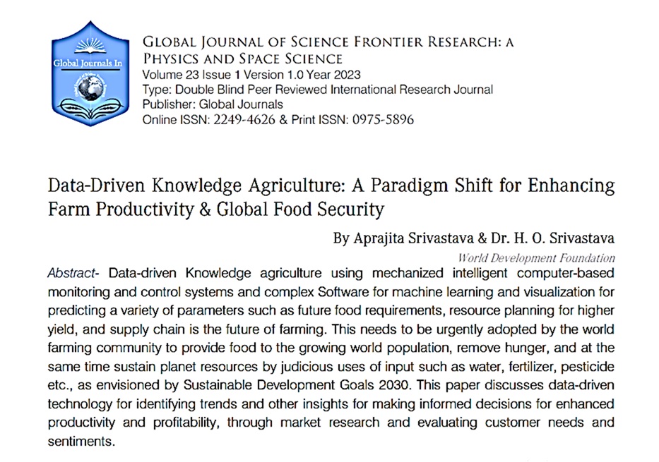 Knowledge Agriculture