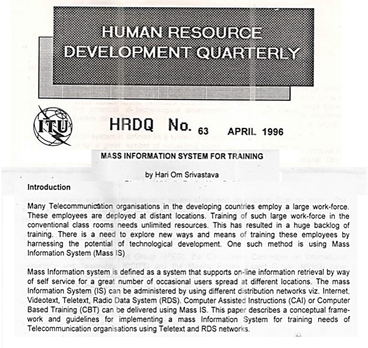 Knowledge Agriculture