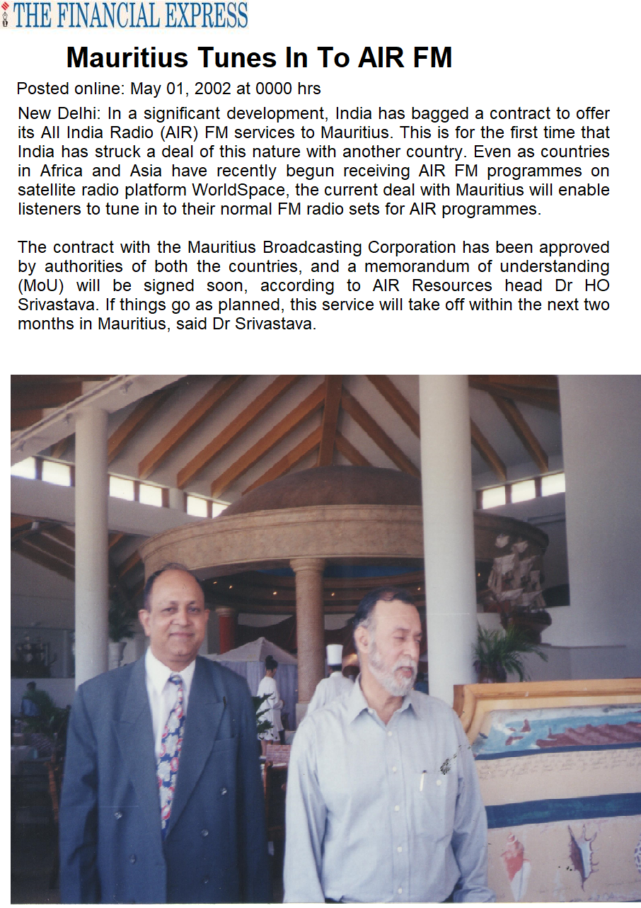 	Delhi FM Extention to Maurititous