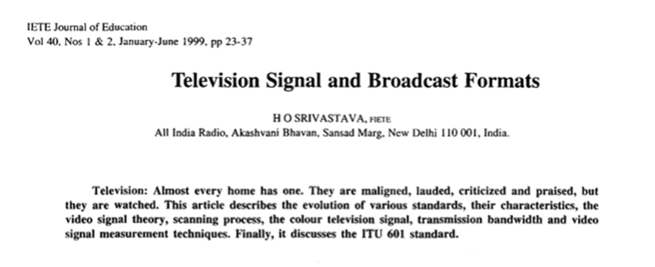  Broadcasting in 2020