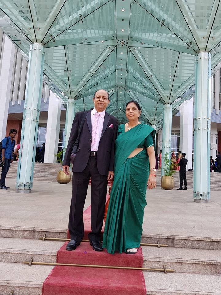 Dr. H. O. Srivastava being awarded Knight in Sri Lanka.-4